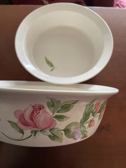Pfaltzgraff Dahlia Serving Bowls (2)