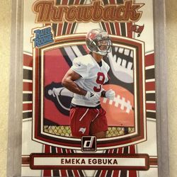 Emeka Egbuka Throwback Rookie Card