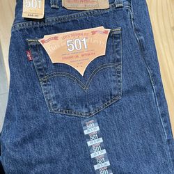 Levi’s 501 Dark Stonewash 38x30