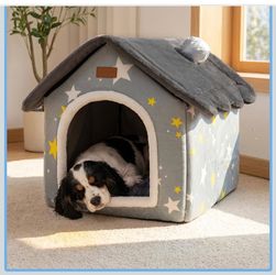 Dog, cat House Indoor 13Wx15".5Dx15"H