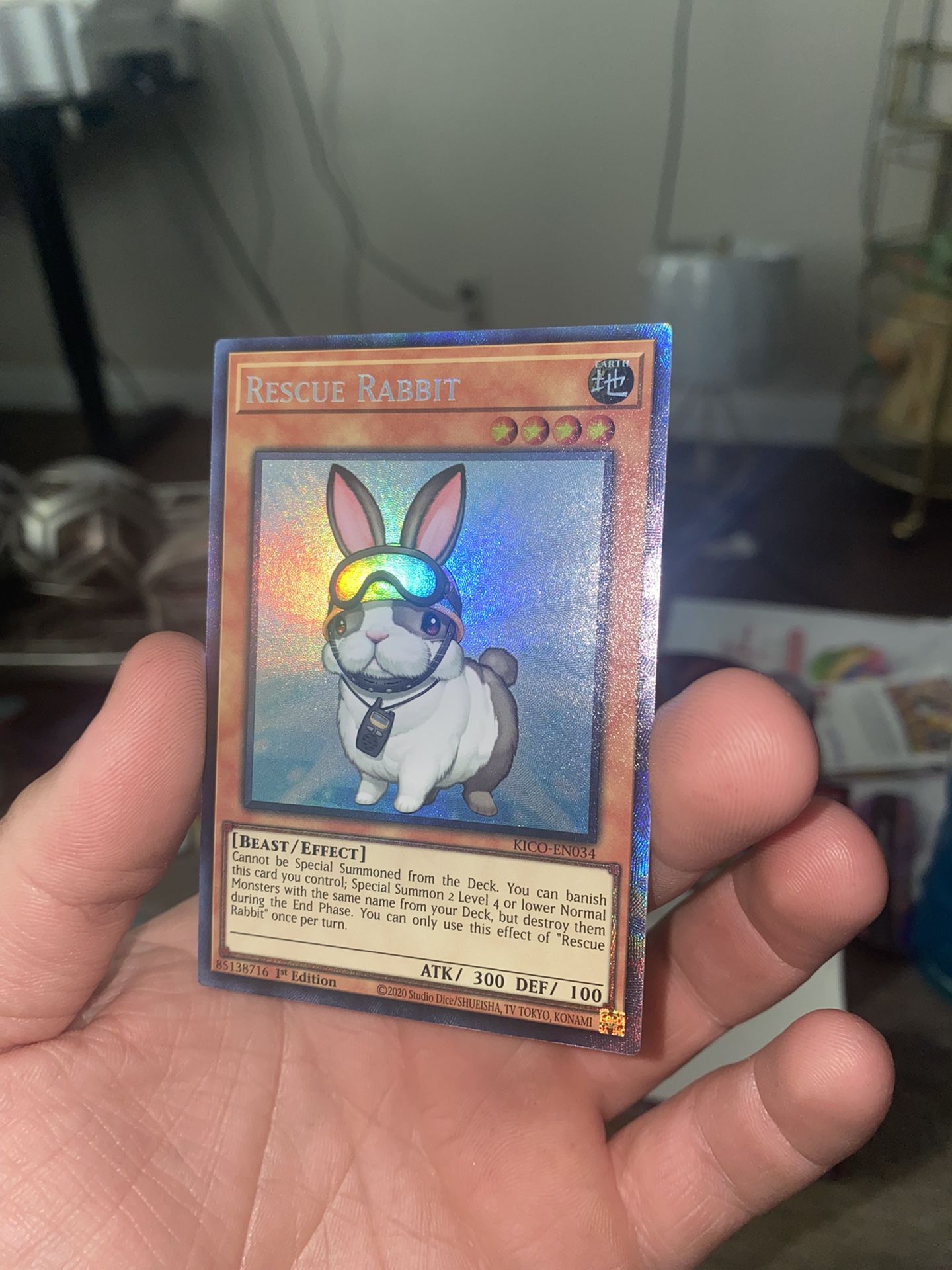 Rescue Rabbit Collectors Rare- Yugioh kings court Set Rescue Rabbit Collectors Rare- Yugioh kings court Set