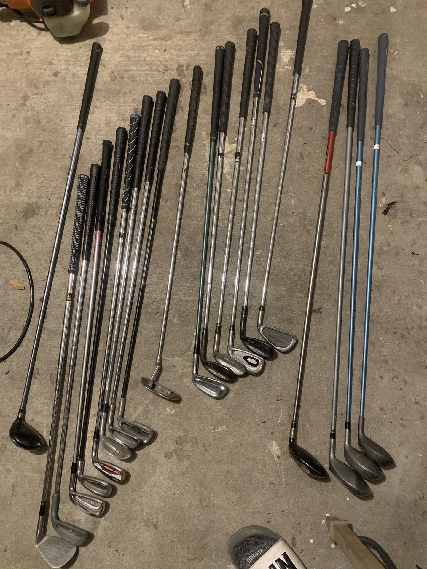 gold clubs $30 a piece