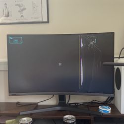 Samsung 27” CRG5 Gaming Monitor (Broken Screen)
