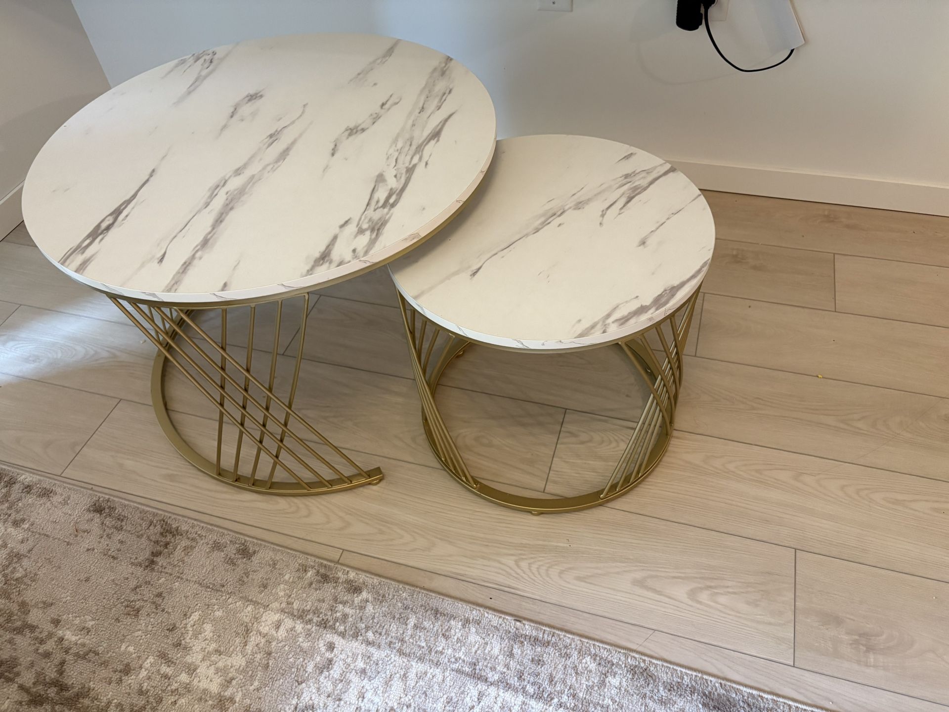Nesting Coffee Table Set Of 2