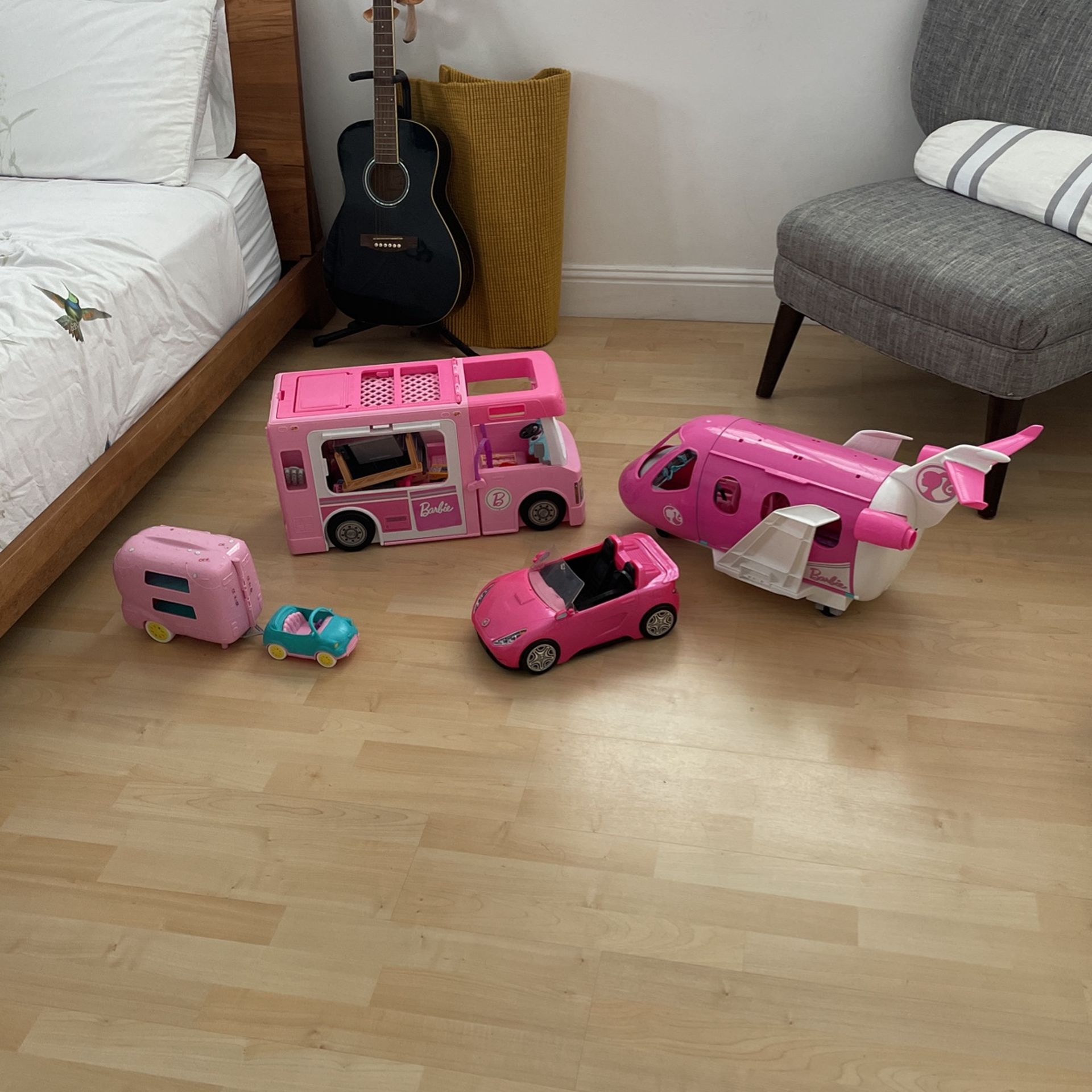 Barbie Plane and Camper