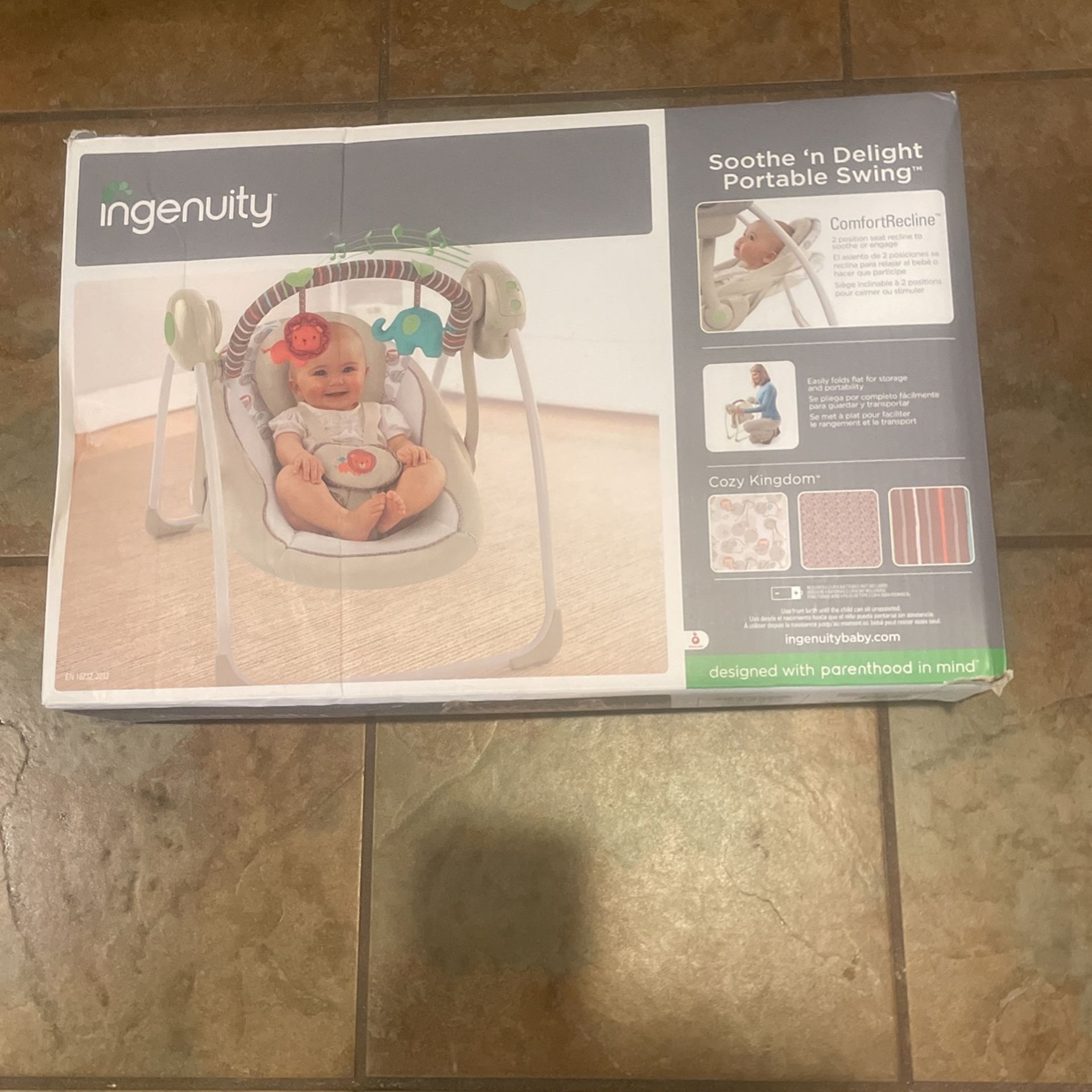 Unused Ingenuity, Soothe ‘n delight, Portable Swing