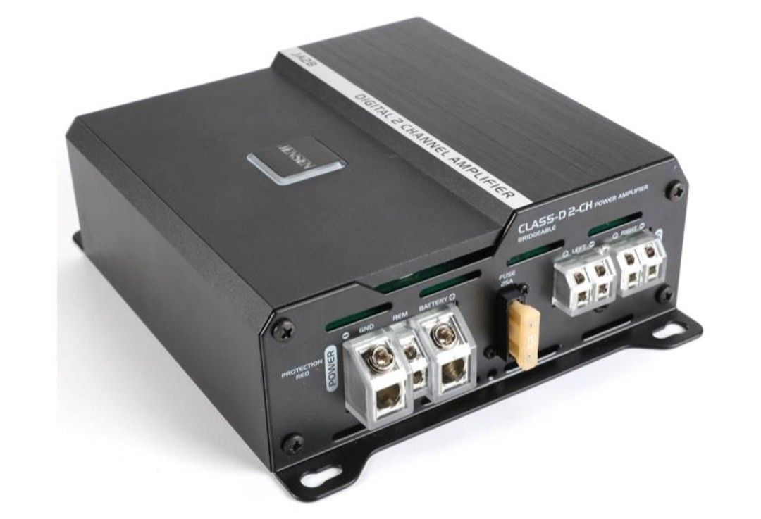 Jensen JA2B
JA Series compact 2-channel amplifier with digital signal processing — 95 watts RMS x 2
