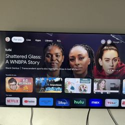 TCL 50 Inch 4K LED Smart TV