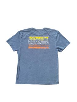 Hang Ten Men’s Navy Heather Graphic T-Shirt Size Large