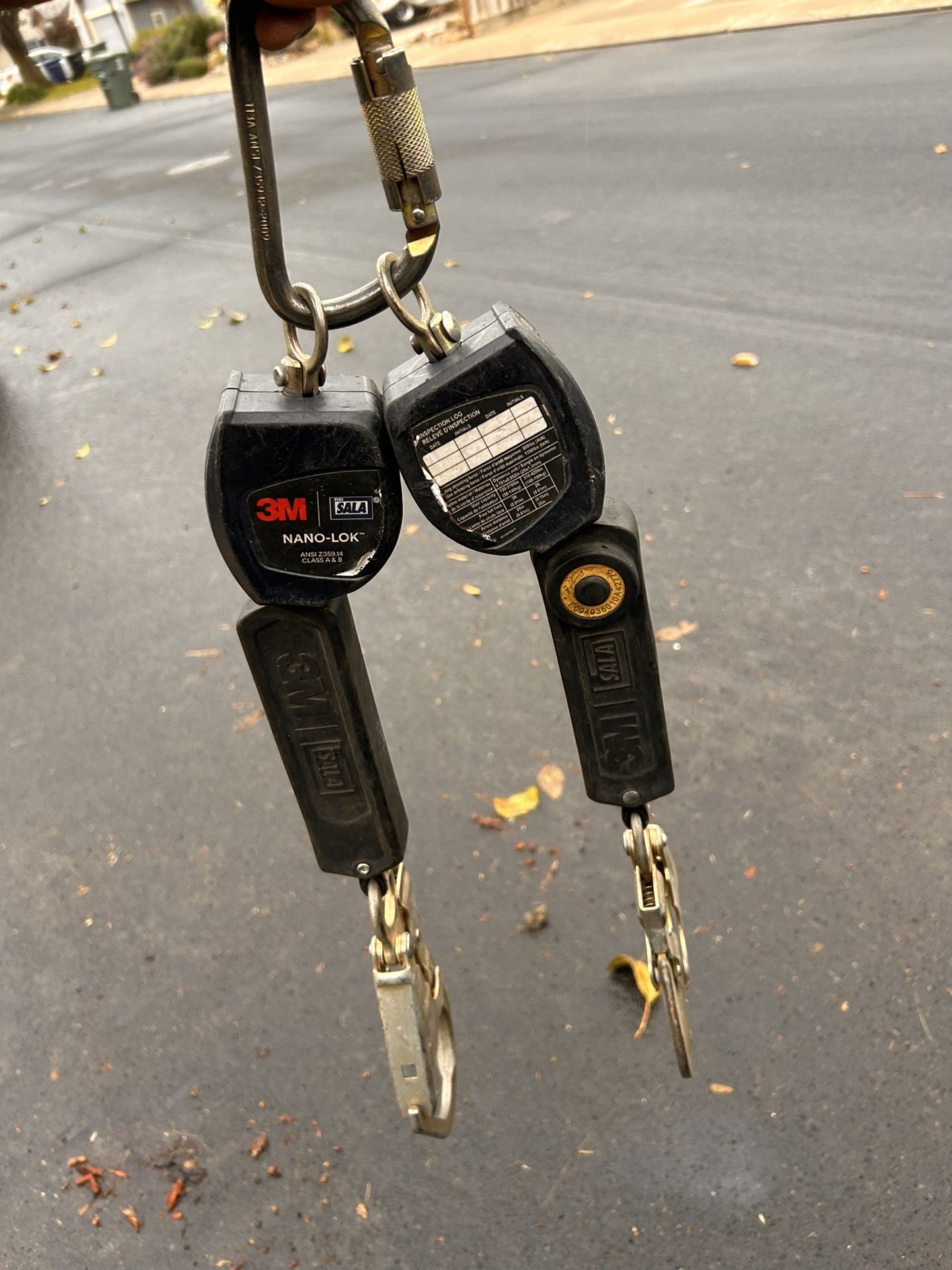3M DBI-SALA Nano-Lock Twin Leg SRL – Excellent Condition, $189 OBO