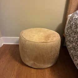 Room & Board Cowhide Ottoman/Table