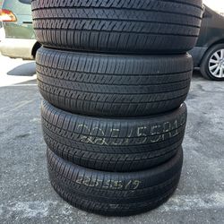 Bridgestone Ecopia 225-55-19 Used Tires All 4 Tires Mounte And Balance 