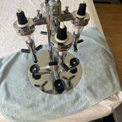 4 Bottle Revolving Liquor Alcohol Dispenser For Parties 