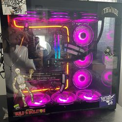 Full custom gaming PC setup 