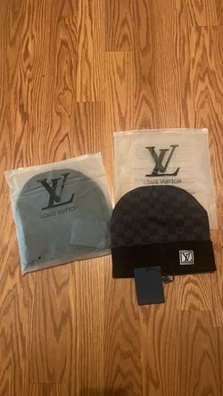 black beanie