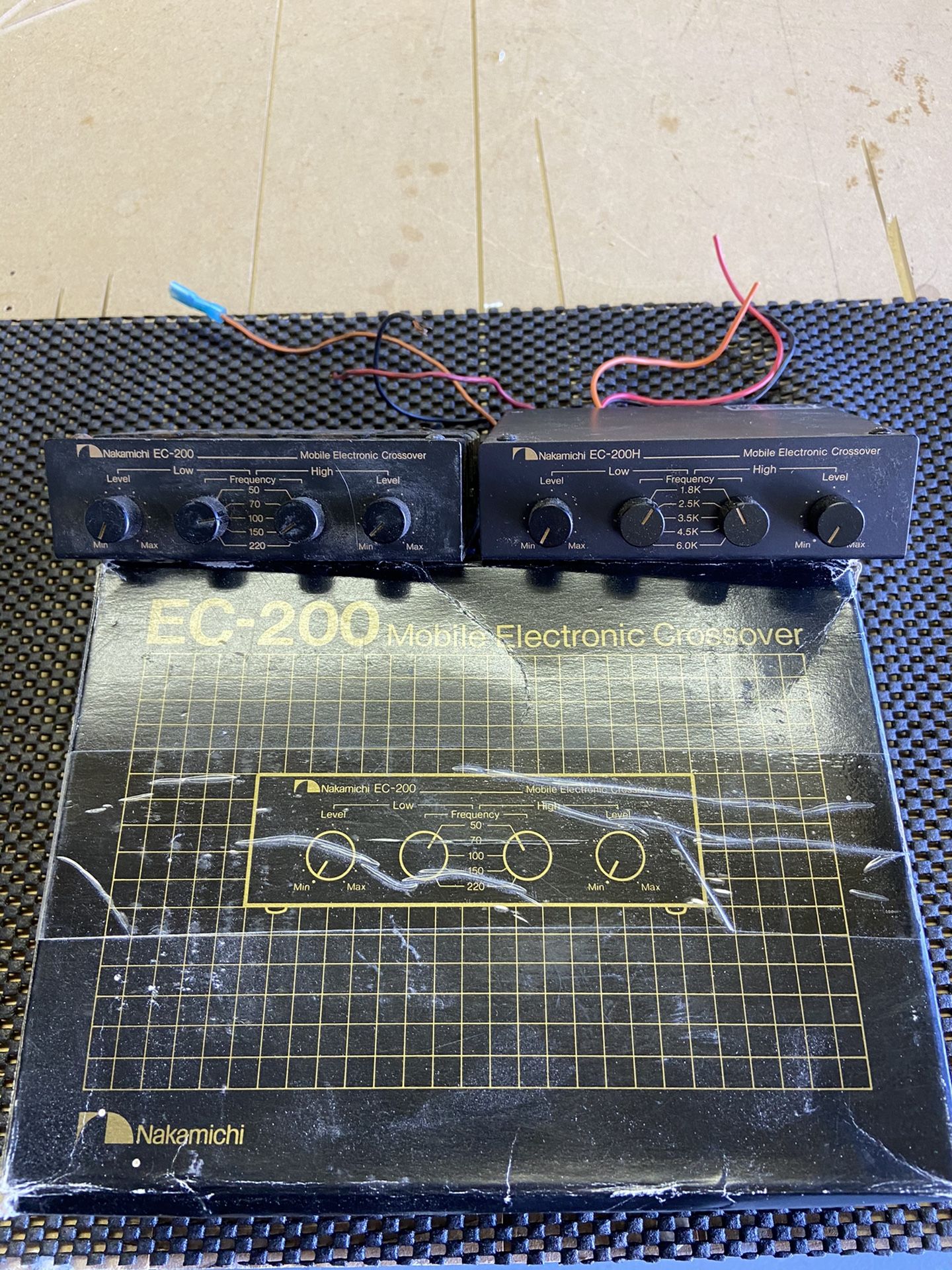 Nakamichi EC-200 & EC-200h Crossover Pair for Sale in