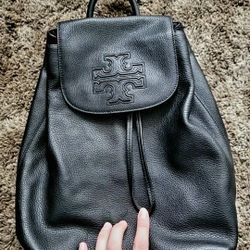 tory burch backpack leather