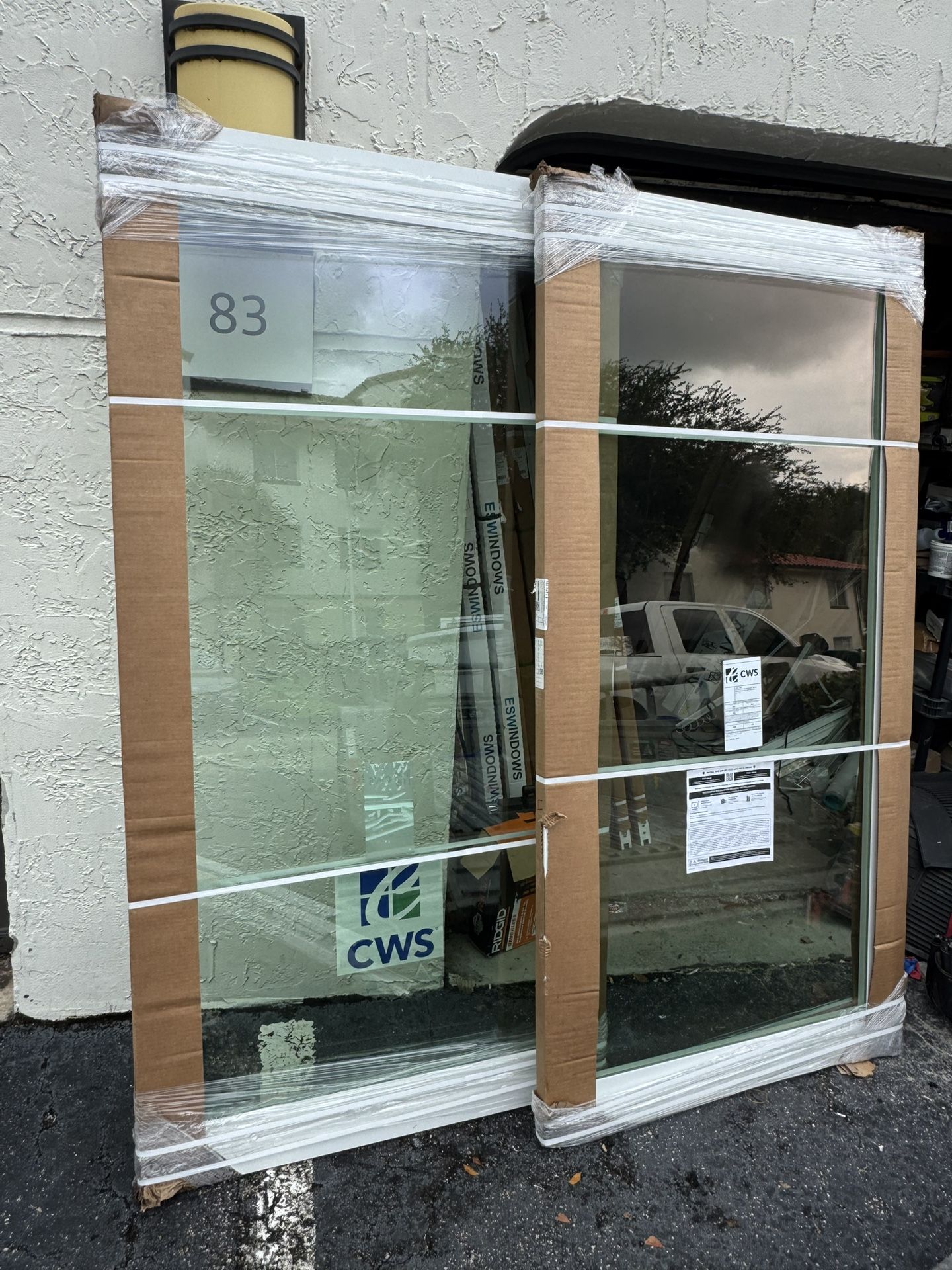 73.5x79.5 CWS Impact Sliding Glass Door