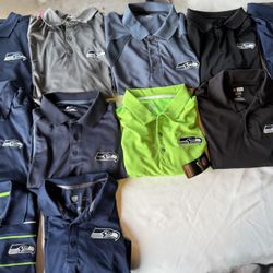 Men’s Seahawks Polo Shirts