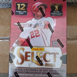 2021 Panini Select Baseball Trading Card MLB Blaster Box