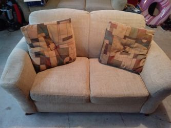 Sofa and loveseat