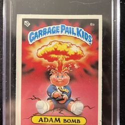 Adam Bomb UK Mini Series 1 1985 Garbage Pail Kids