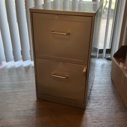 2 Section File Cabinet 