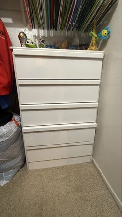 White dresser