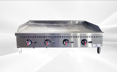 NSF 48 ins Thermostat griddle Medium NG HERG-48T