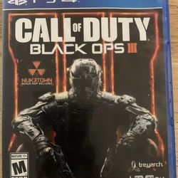 PLAYSTATION 4: CALL OF DUTY BLACK OPS 3