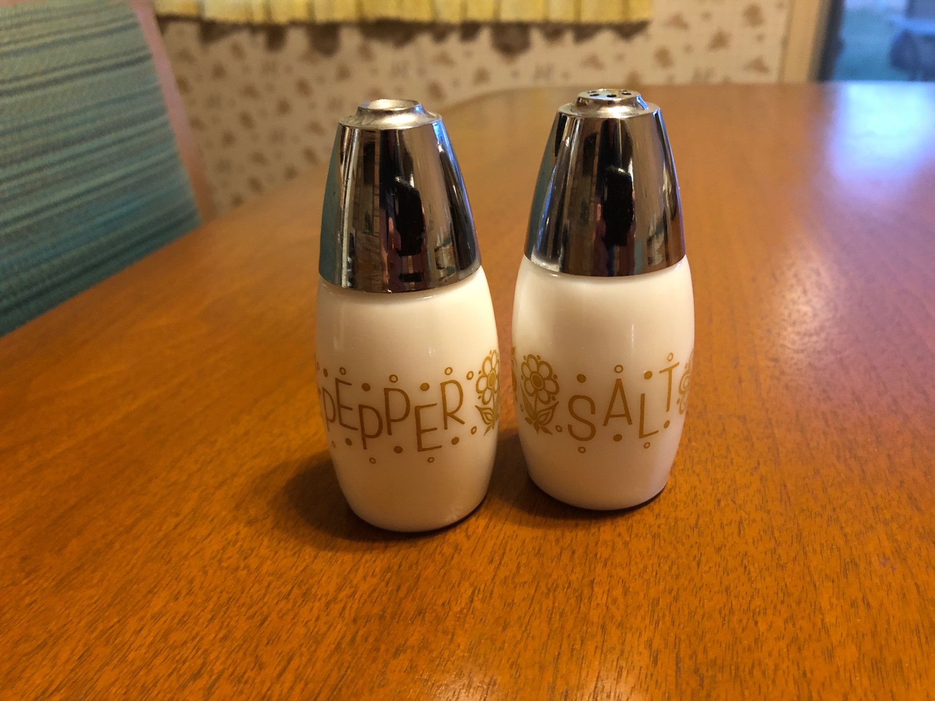Vintage salt and pepper shakers