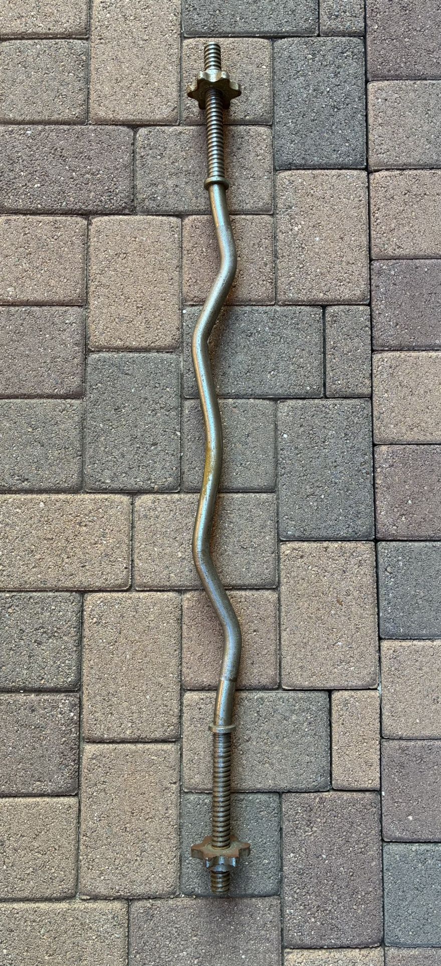 EZ Curl Bar Workout Exercise 