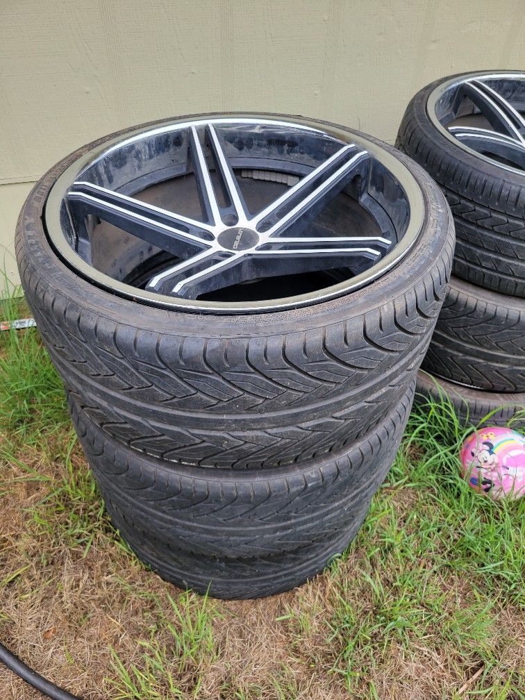 22in Wheels For Challanger