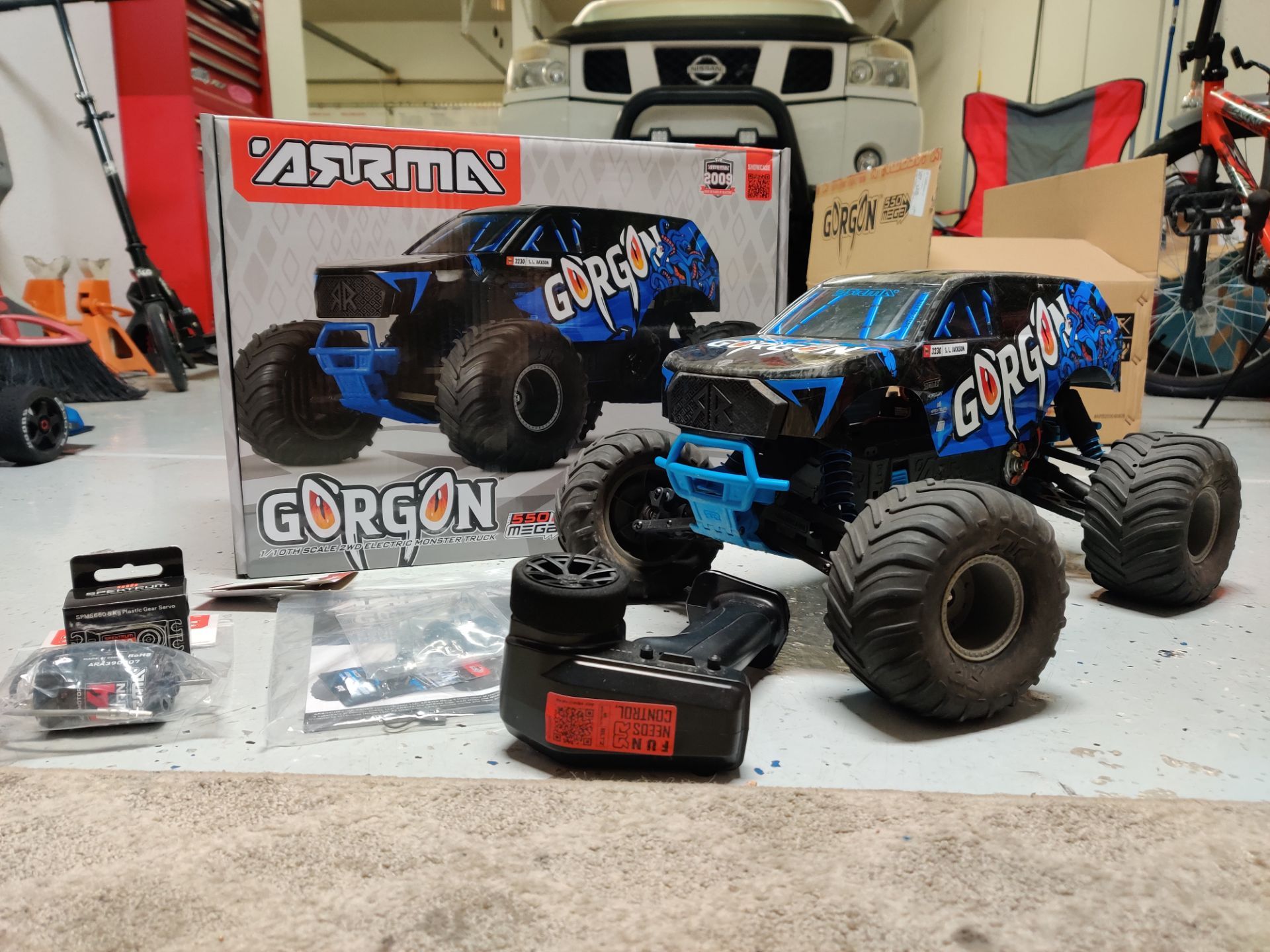 Arrma gorgon upgraded. Runs perfect.