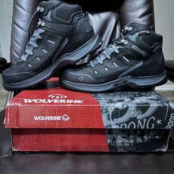 Wolverine Edge Lx waterproof safety toe boots Size 11