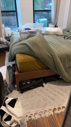 Bed Frame+ Mattress Combo