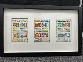 Stamps - Italy 1990 World Cup Football 