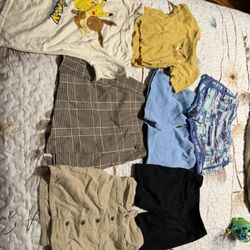 Girls Clothes 7/8 2 Skirt, 3 Shorts And two Tshirts