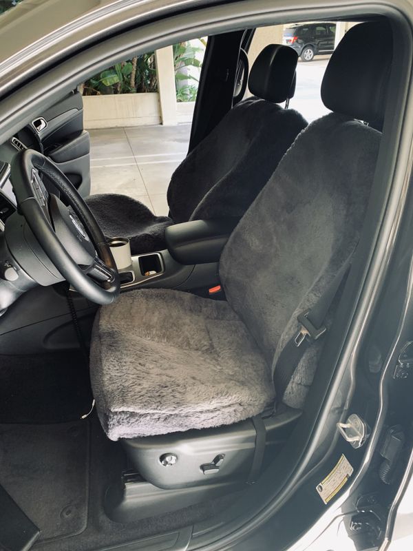 Custom Sheepskin Seat Covers Like New For In Costa Mesa Ca Offerup
