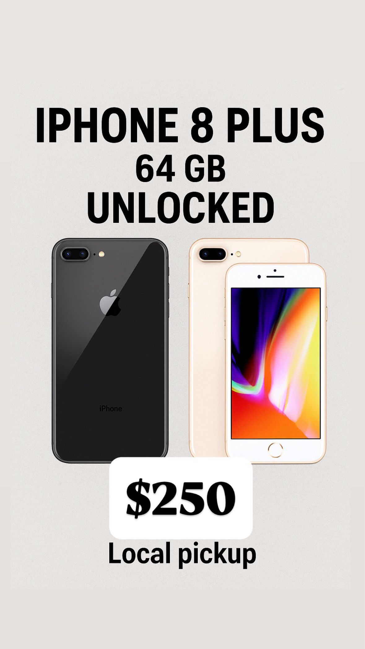 iPhone 8 Plus Unlocked