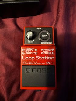 Boss Loop Station RC-1 Guitar Pedal