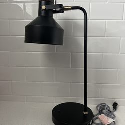 Cool Industrial Desk Lamp with USB Charger Port