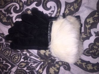 Leather gloves