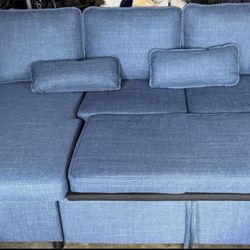 Sofa Bed Sleeper Pull Out 2 in 1 Sectional Sleeper Sofa Couches with Storage