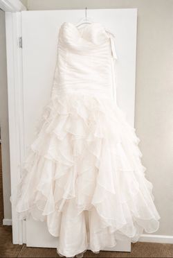 David’s Bridal Mermaid Wedding Dress | NEVER WORN | New with Tags | 14P