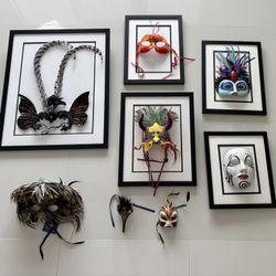 Authentic Cirque du Soleil Costume Masks – (Touring Production)