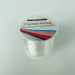 0.8mm Clear Elastic String, Stretchy Bracelet Beading Cord