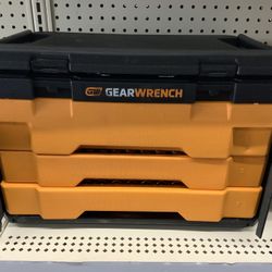 GEARWRENCH Mechanics Tool Set in 3 Drawer Storage Box, 232 Piece
