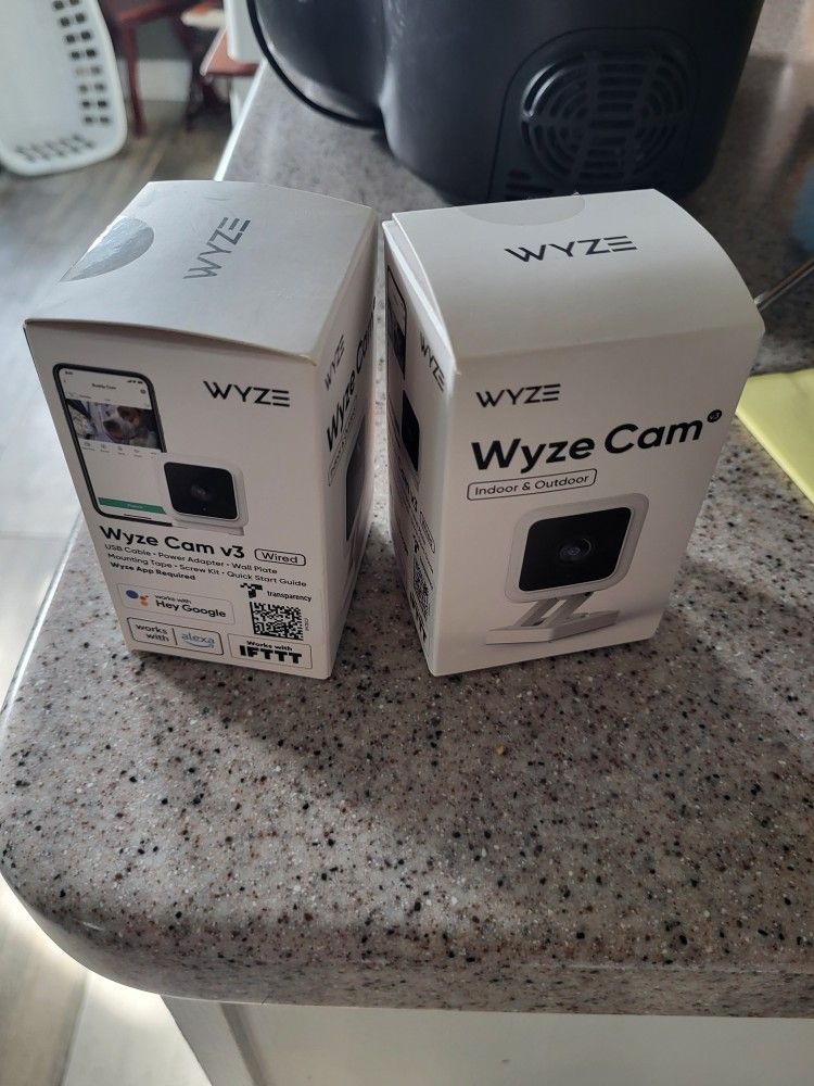 2 Security Cameras