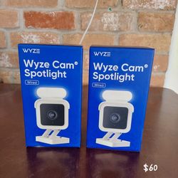 Wyze Spotlight Cameras (2)